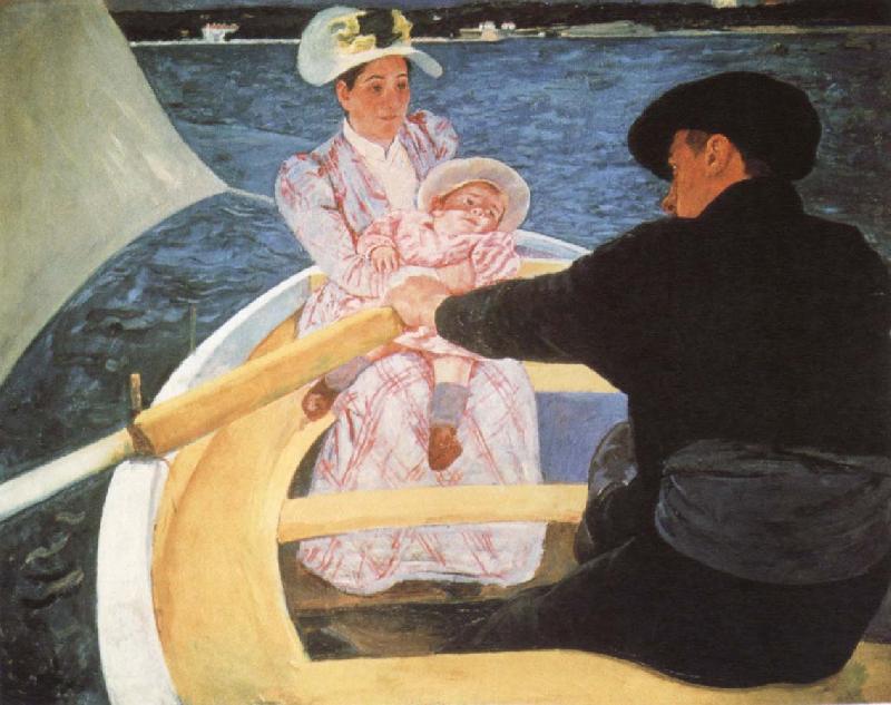 Mary Cassatt The Boating Party